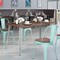 Flash Furniture Rectangle Silver Metal Table, 30.25" x 60", 30.25" W, 60" L, 30.5" H, Wood, Wood Grain CH-61010-29M1-SIL-GG - alternate 1